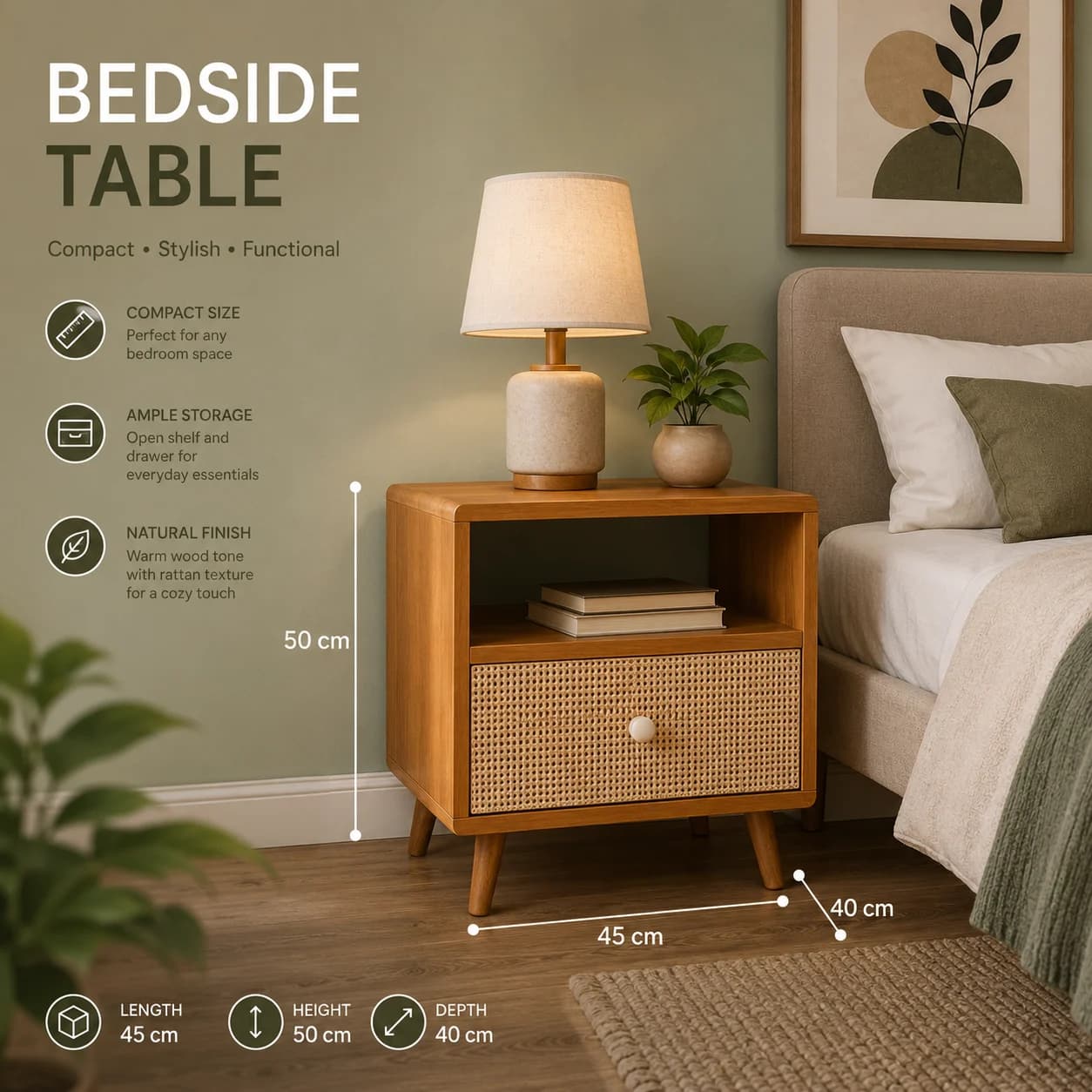 Bedside Table 4