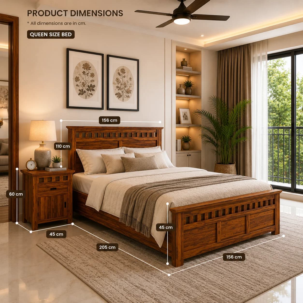 Queen Size Bed 3