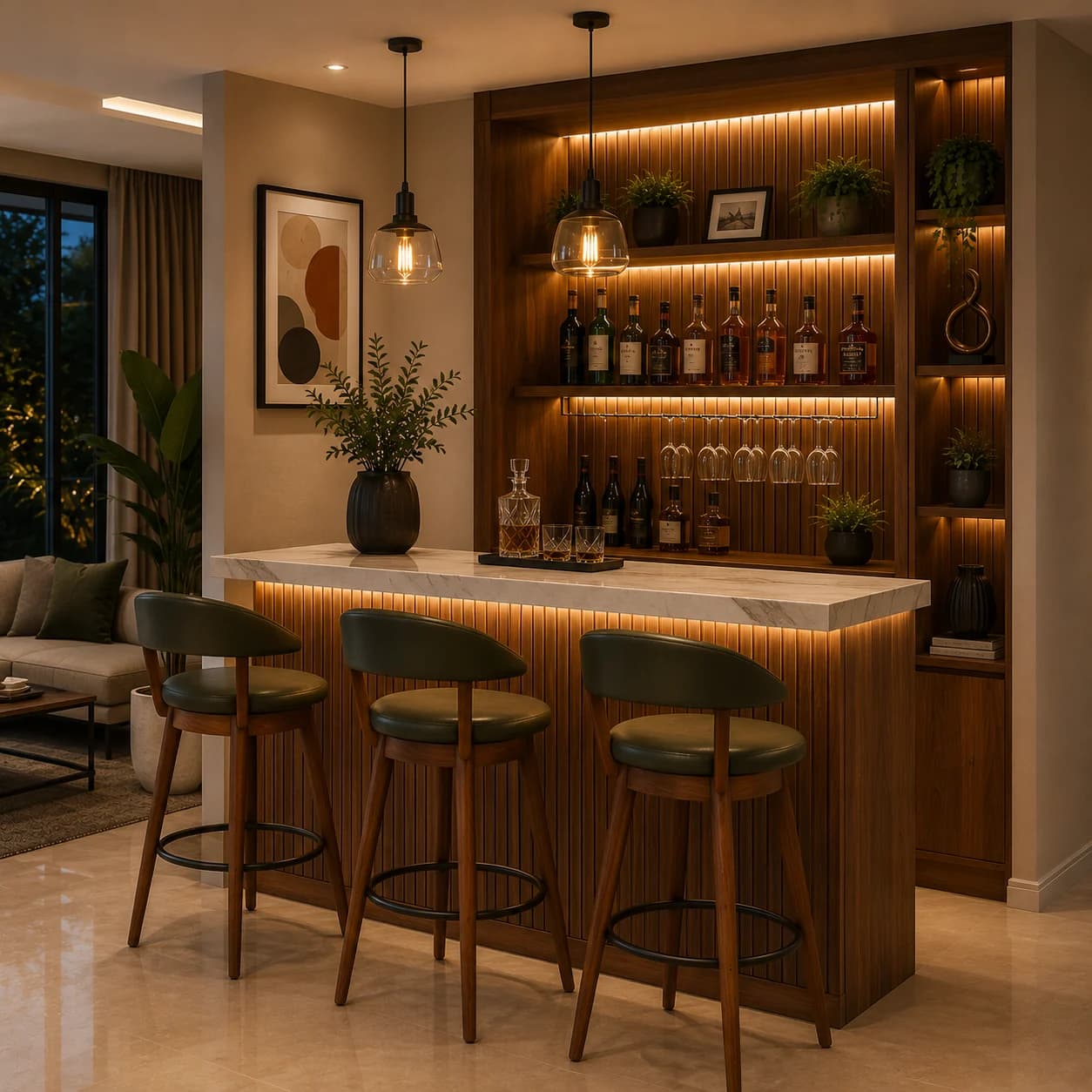 Wooden Bar Tables