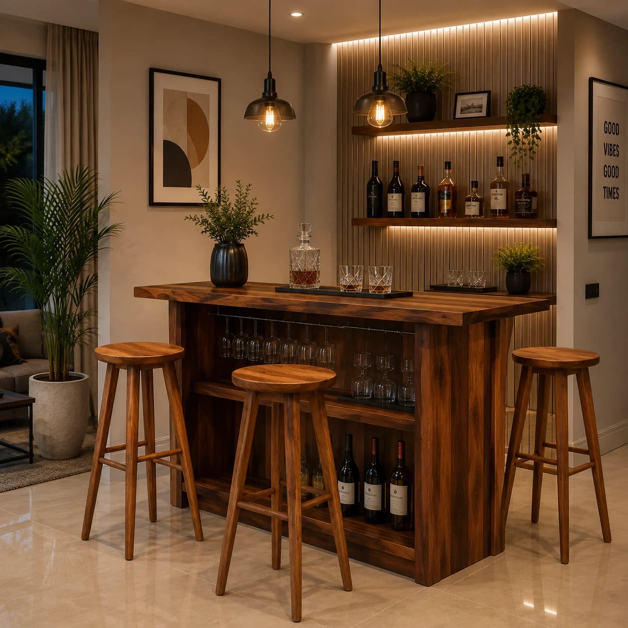 Wooden Bar Tables 2