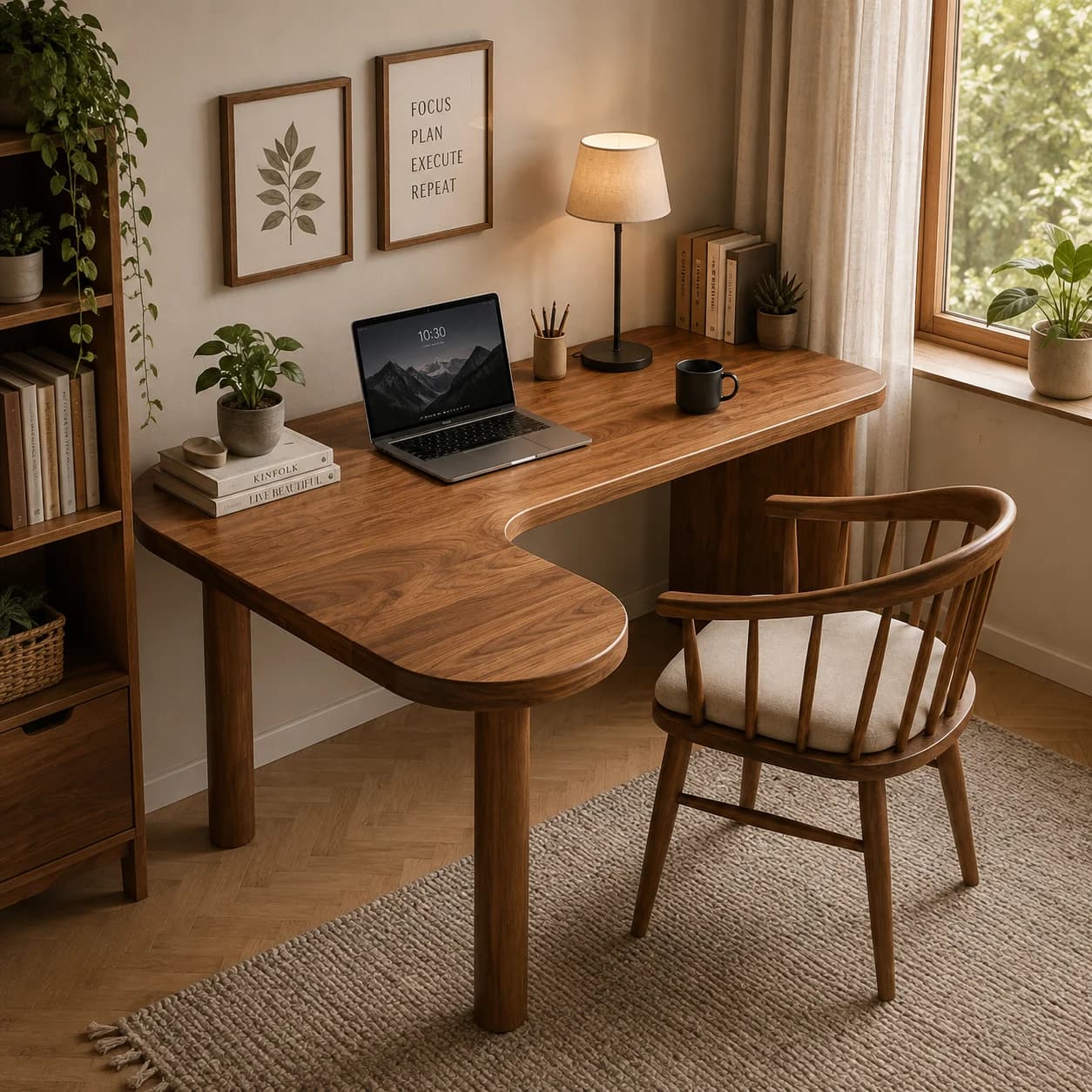 Wooden Computer & Study Table