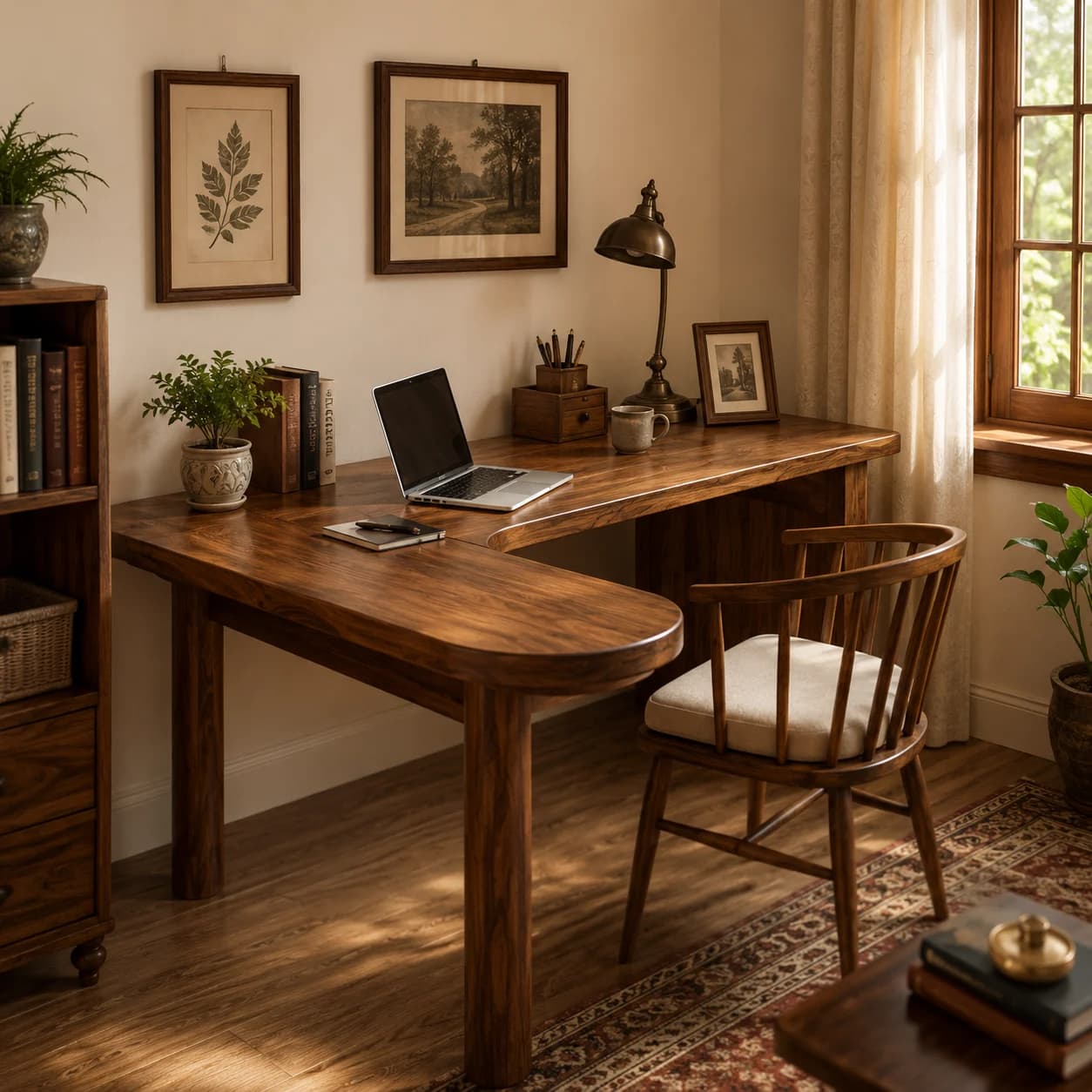 Wooden Computer & Study Table 2