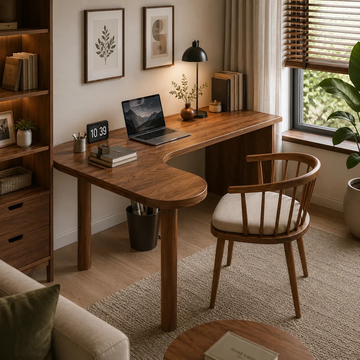 Wooden Computer & Study Table 3