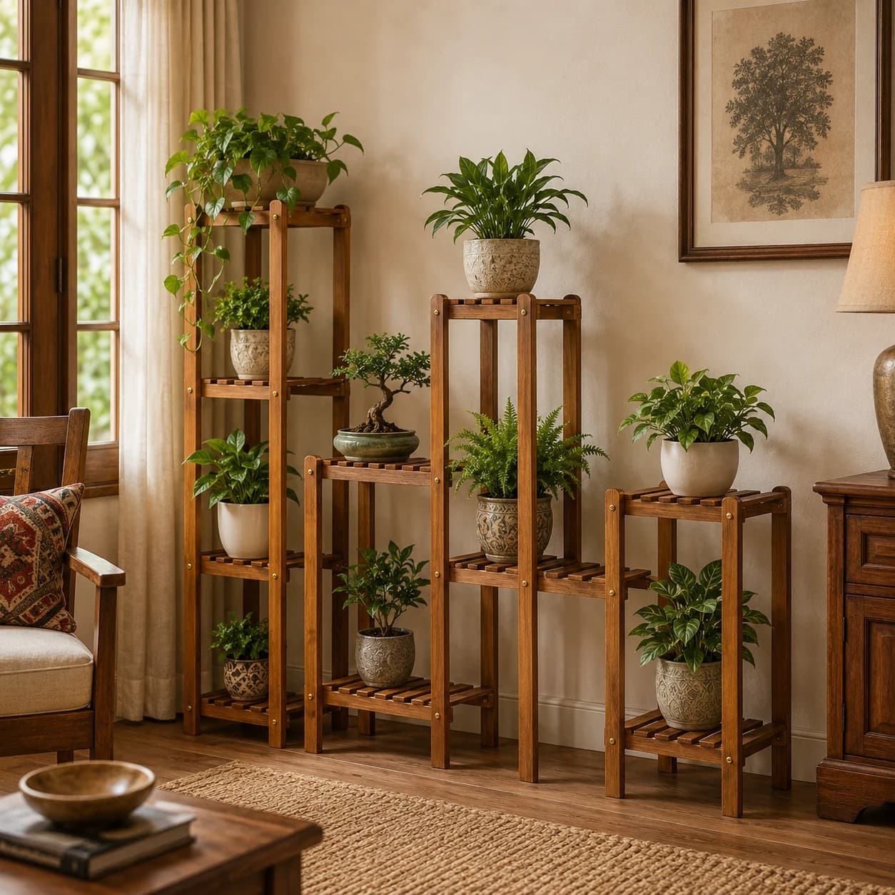 Wooden Stands