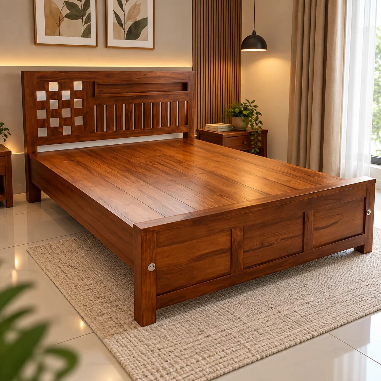King Size Bed with Storage 3