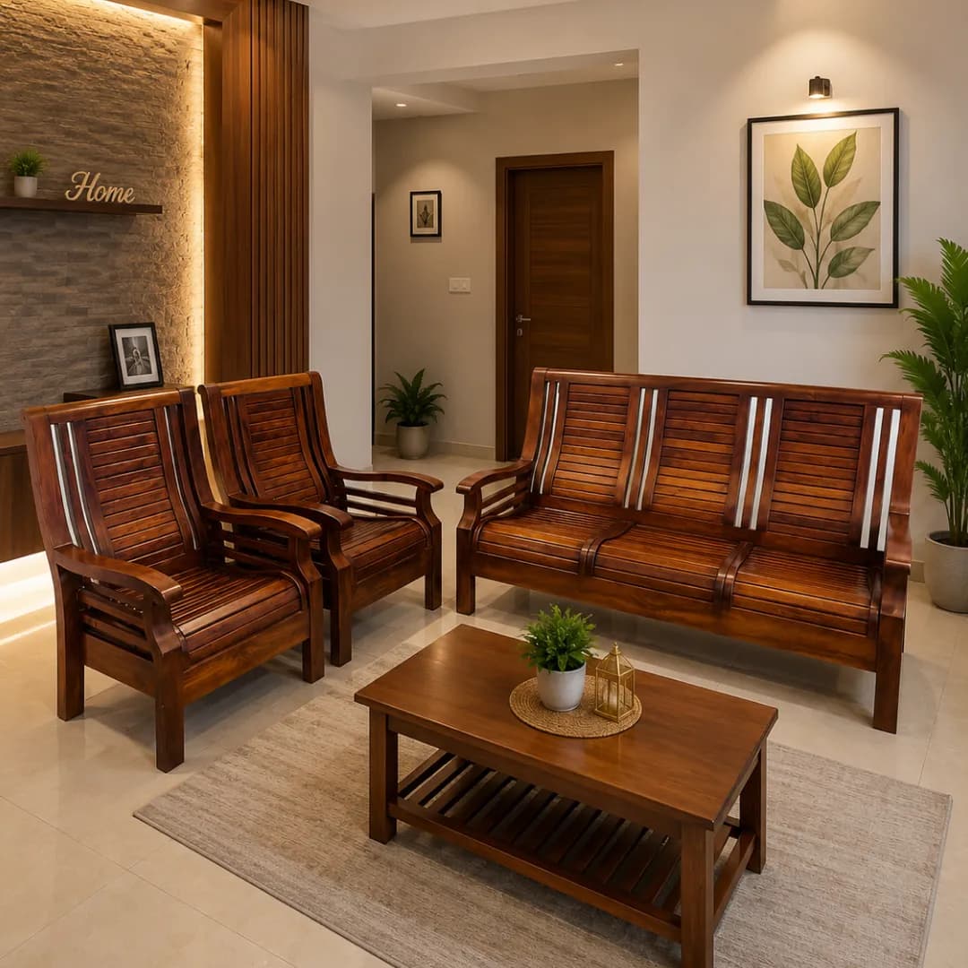 Wooden Sofa Sets