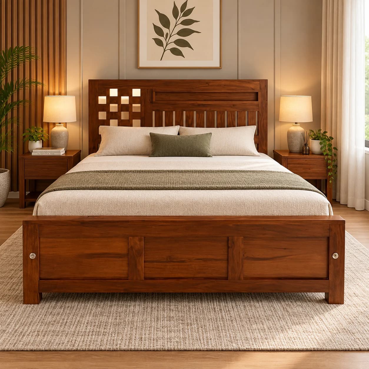 King Size Bed with Storage