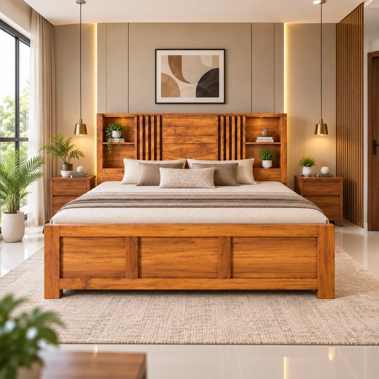 King Size Storage Bed